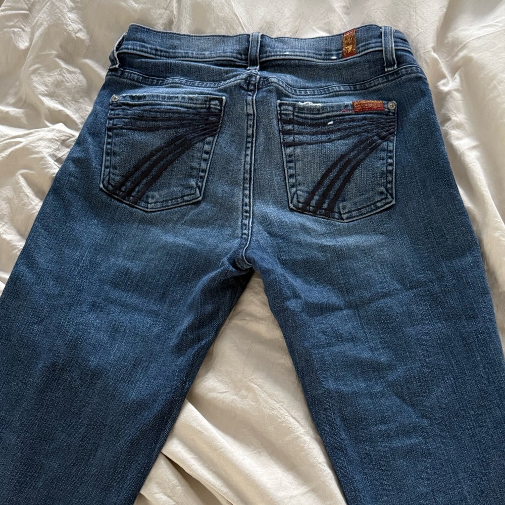 7 For All Mankind Tailorless Dojo in Medium Melrose - Picture 3 of 3